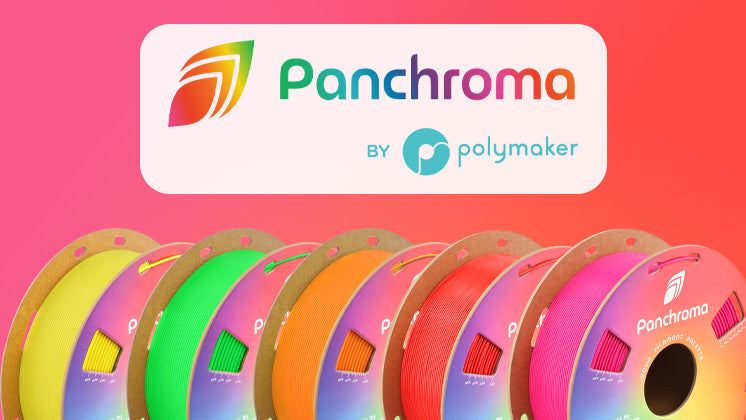 Introducing Panchroma - A new range of colourful 3D Printing Filaments by Polymaker