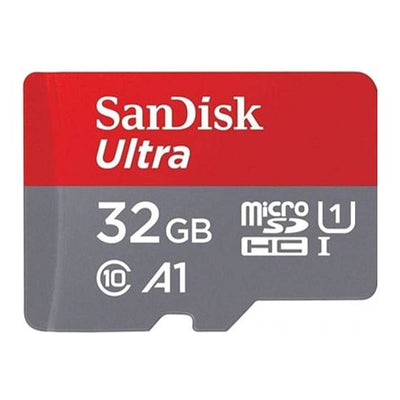 SanDisk 32GB Ultra microSDHC A1 UHS-I/U1 Class 10 Memory Card SDSQUA4-032G-GN6MN (Adapter Not Included)