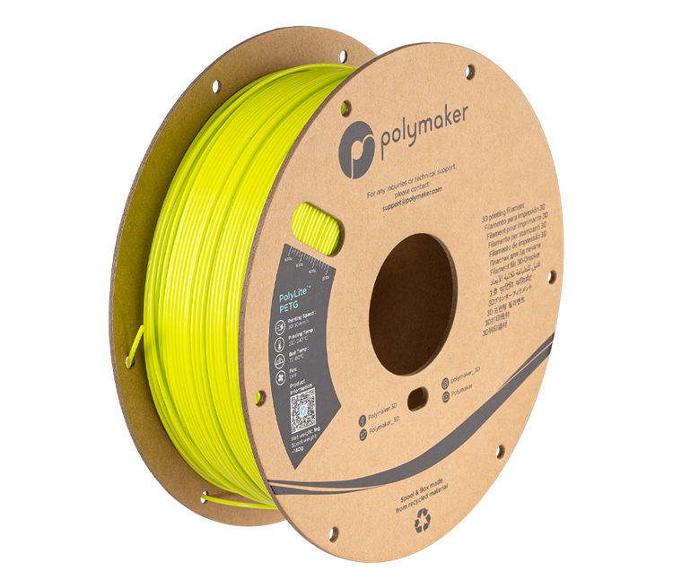 Polymaker PolyLite PETG 1.75mm Filament 1kg