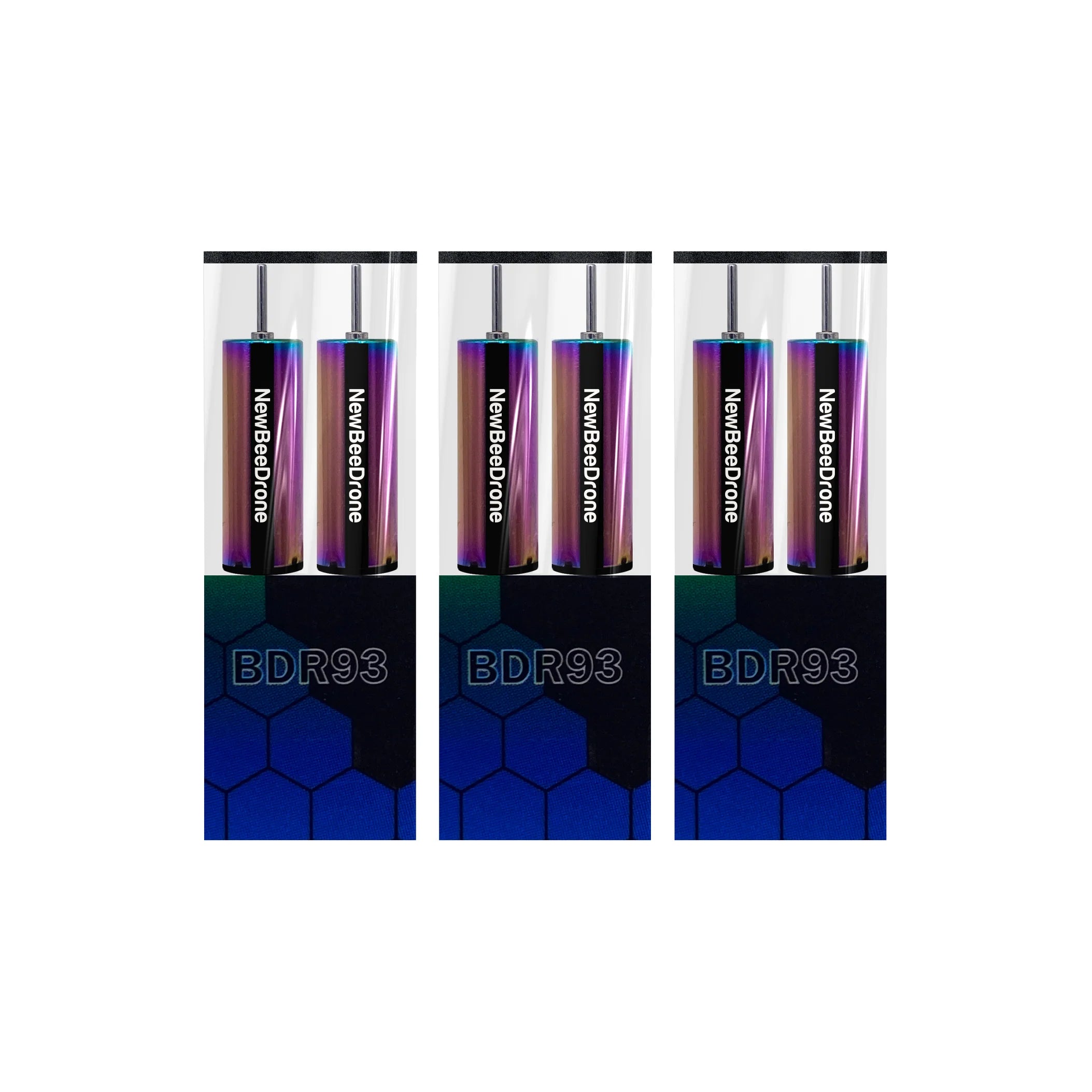 NewBeeDrone BDR Unicorn Edition Motors - 6mm Brushed Motors
