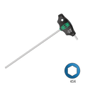 Wera 454 4.0mm x 200mm HF T-Handle Hex Plus Screwdriver 05023340001