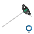 Wera 454 5.0mm x 200mm HF T-Handle Hex Plus Screwdriver 05023344001