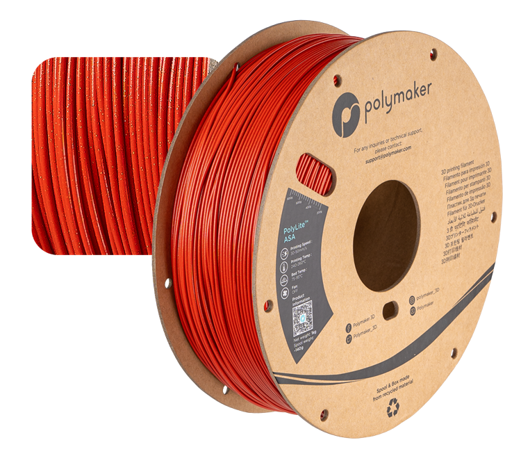 Polymaker PolyLite ASA Galaxy Filament 1kg 1.75mm