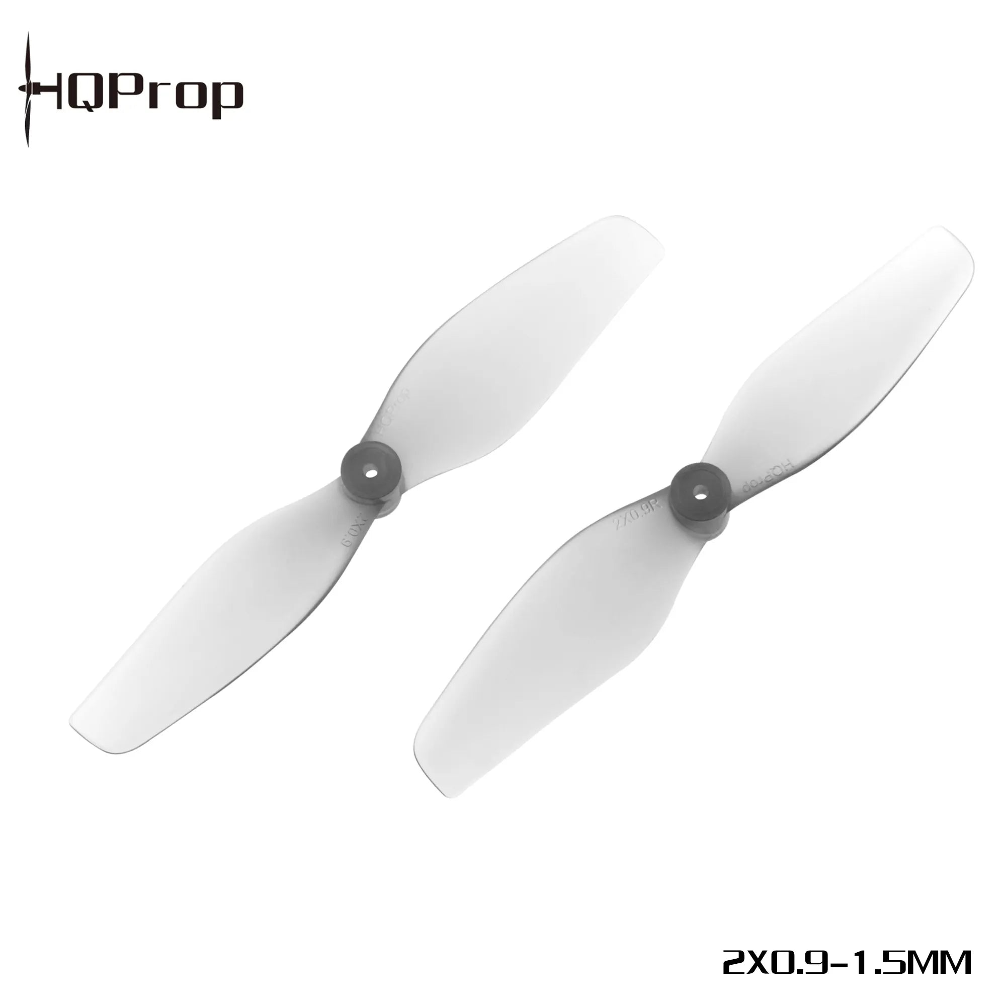 HQProp Ultralight Whoop Prop 2X0.9R 2" 1.5mm shaft Propellers (2CW+2CCW)