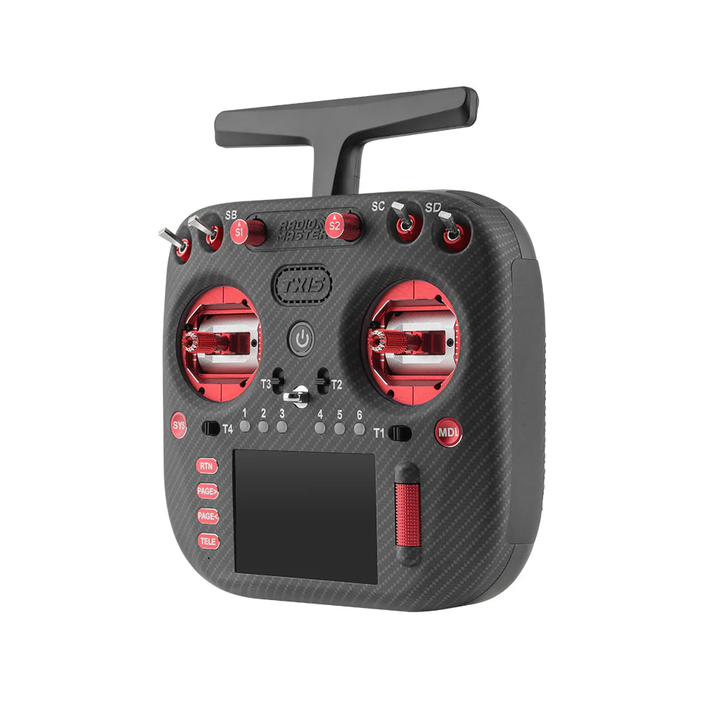 RadioMaster TX15 Max Radio Controller 512mb ELRS/M2 (Batteries Not Included)