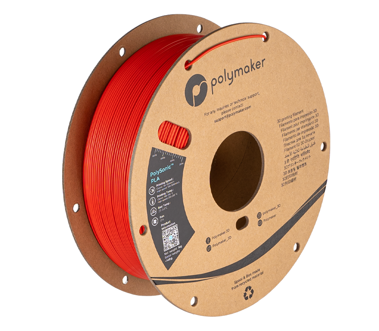 Polymaker PolySonic PLA High Speed Filament 1.75mm 1kg