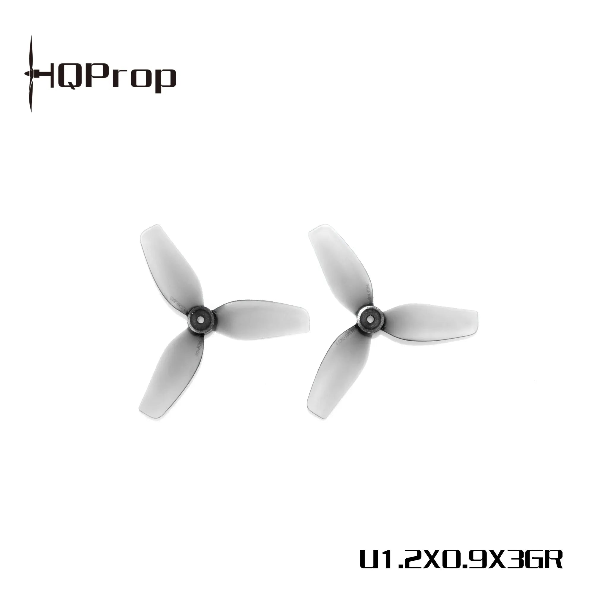 HQProp Ultralight Tri Blade Whoop Prop 31mm (1.2x0.9x3) (2CW + 2CCW) Polycarbonate