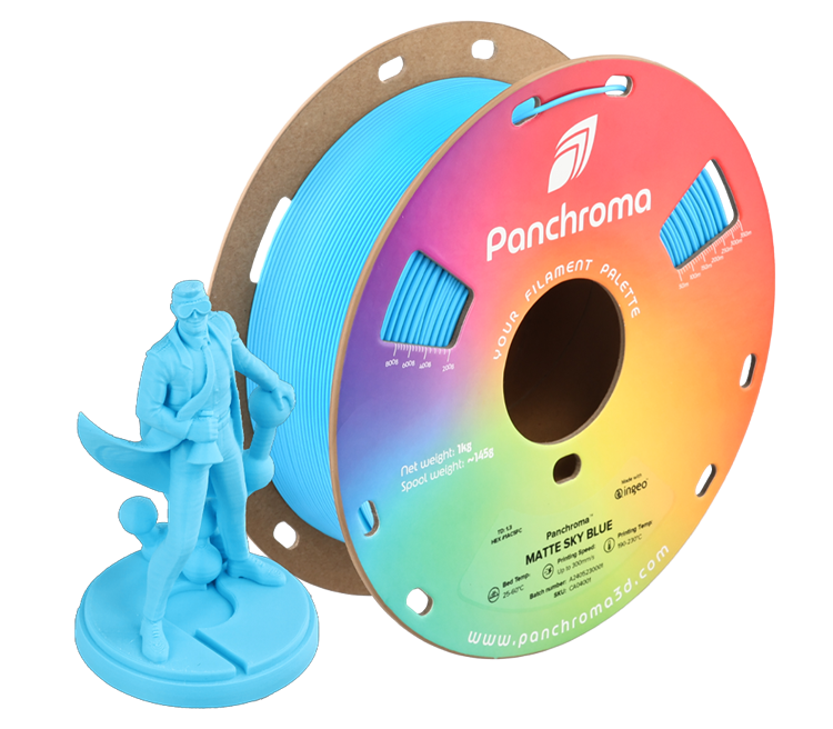 Panchroma Matte PLA Filament 1.75mm 1kg ( Formerly Polymaker PolyTerra PLA)