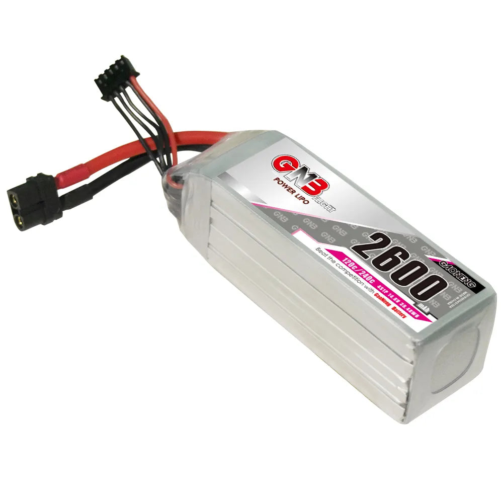GAONENG GNB 4S 14.8V 2600mAh 120C XT60 LiPo Battery [DG]