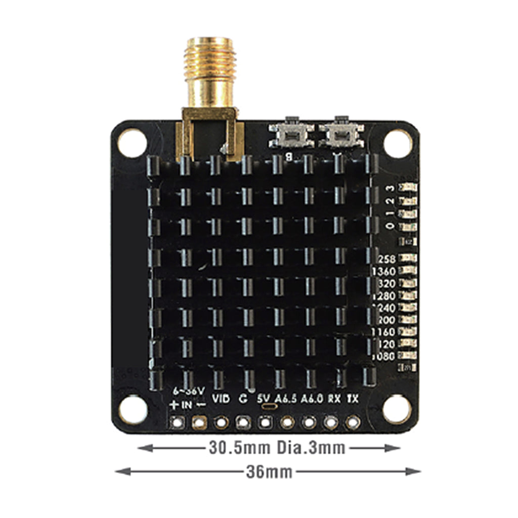 1.3ghz 2w FPV Drone Video Transmitter (International Version)