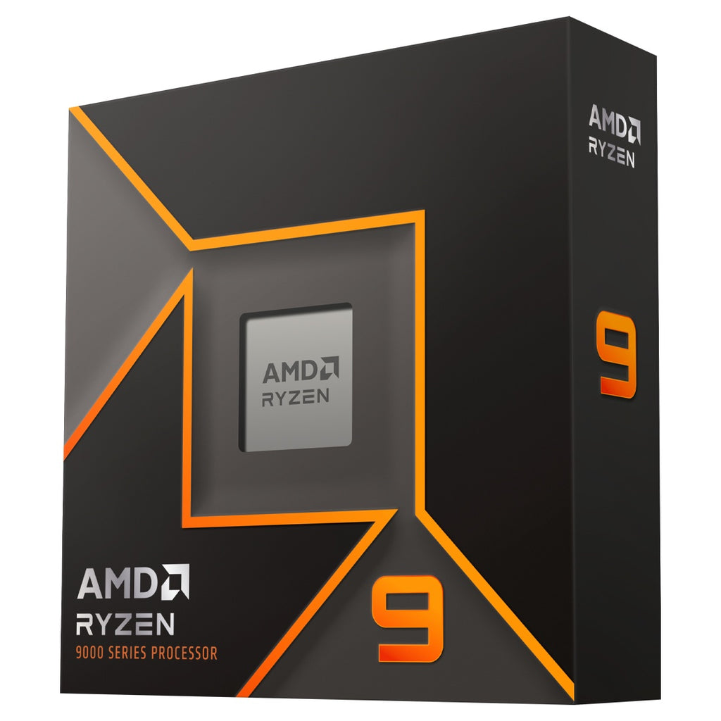 AMD Ryzen 9 9900X 12Cores/24Threads, 120w, Max Boost Clock 5.6 GHz, PCIE 5.0, 64MB 100-100000662WOF [PC]