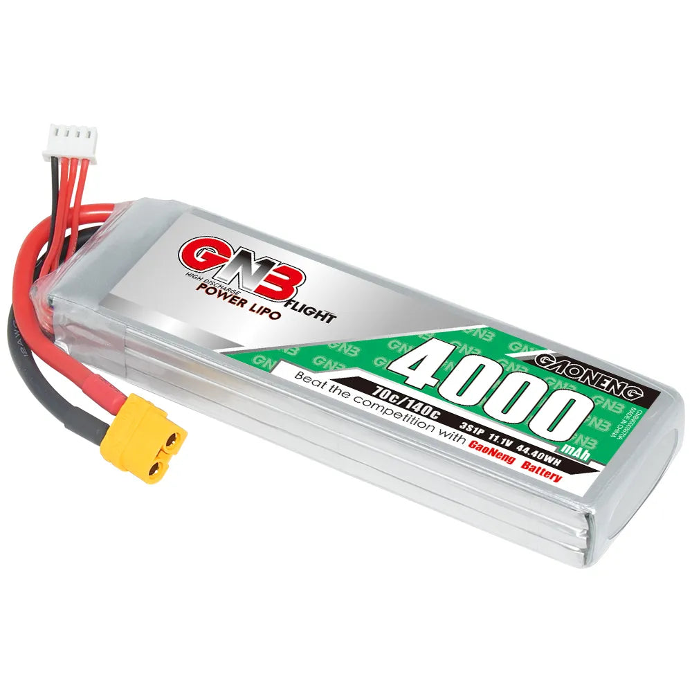 GAONENG GNB 3S 11.1V 4000mAh 70C LiPo Battery XT60 [DG]