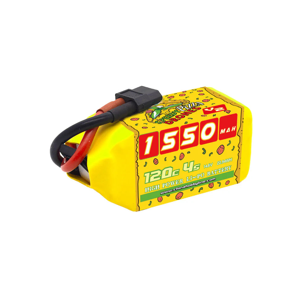 CNHL Speedy Pizza 1550mAh 14.8V 120C 4S Lipo Battery [DG]