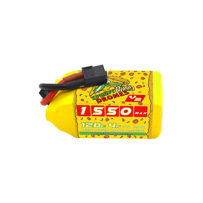 CNHL Speedy Pizza 1550mAh 14.8V 120C 4S Lipo Battery [DG]