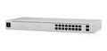 Ubiquiti UniFi 16-port Managed Gigabit Switch - 8x PoE+ Ports, 8x Gigabit Ethernet Ports, 2x SFP , 42W, Touch Display, Fanless , GEN2