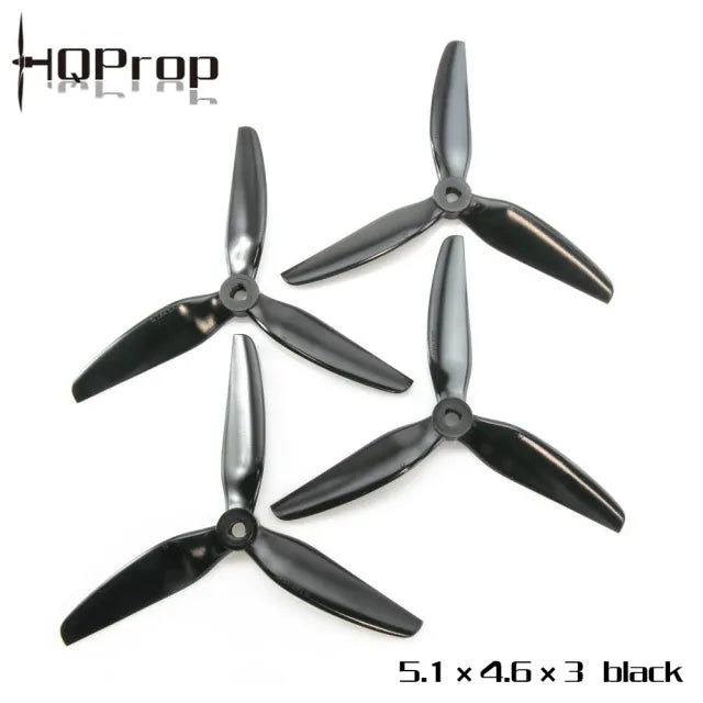 HQProp 5.1X4.6X3 (2CW+2CCW)-Poly Carbonate-POPO