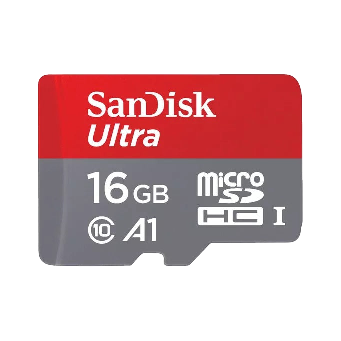 16GB SanDisk Ultra MicroSDHC UHS-I Memory Card [PC]
