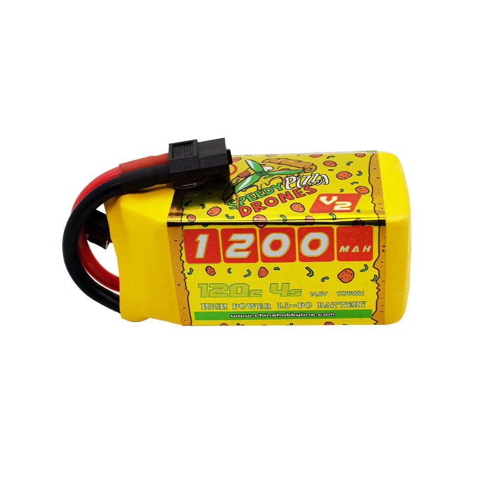 CNHL Speedy Pizza V2.0 1200mAh 22.2V 4S 120C Lipo Battery XT60 [DG]