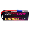 CNHL Racing Series LiHV 6000mAh 11.4V 3S 120C HV Hard Case Lipo Battery EC5 [DG]