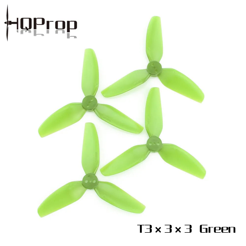 HQProp T3x3x3 Propellers 1.5mm Shaft T Mount  (2CW+2CCW)
