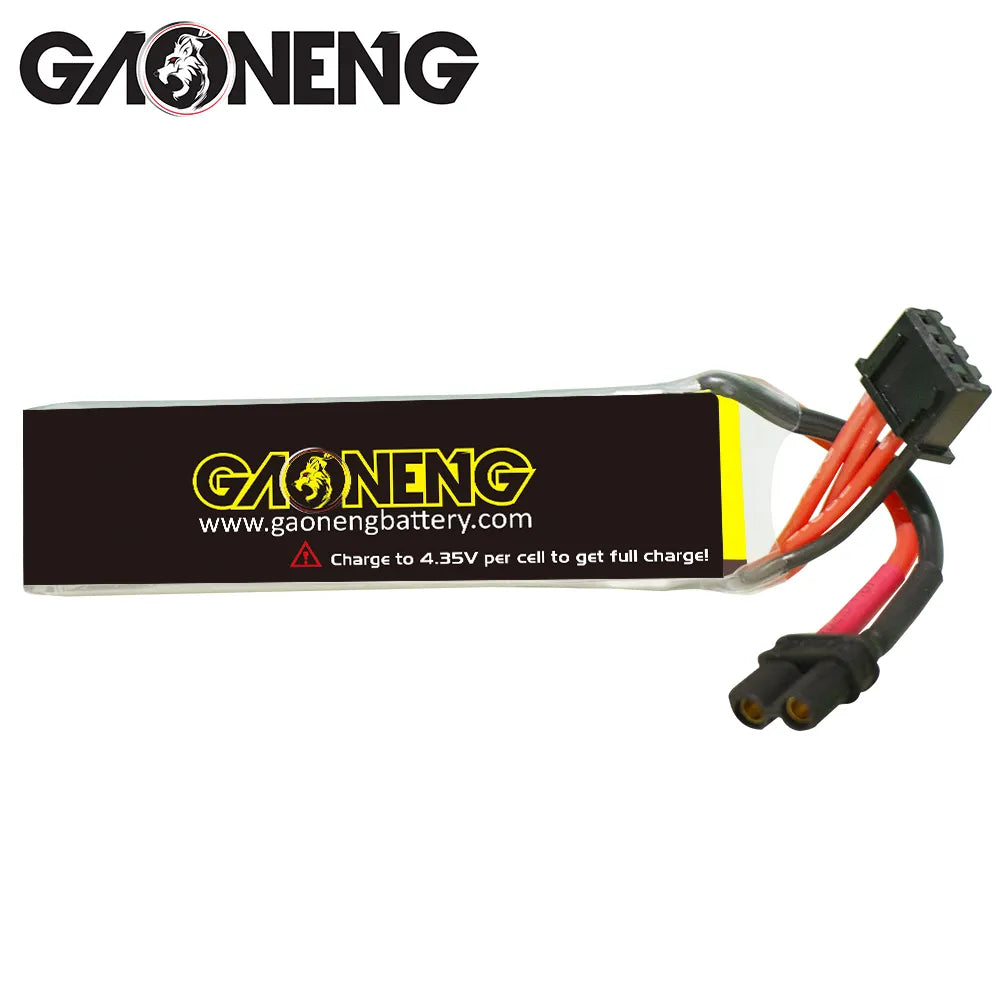 GAONENG GNB LiHV 3S 11.4V 530mAh 90C XT30 LiPo Battery [DG]