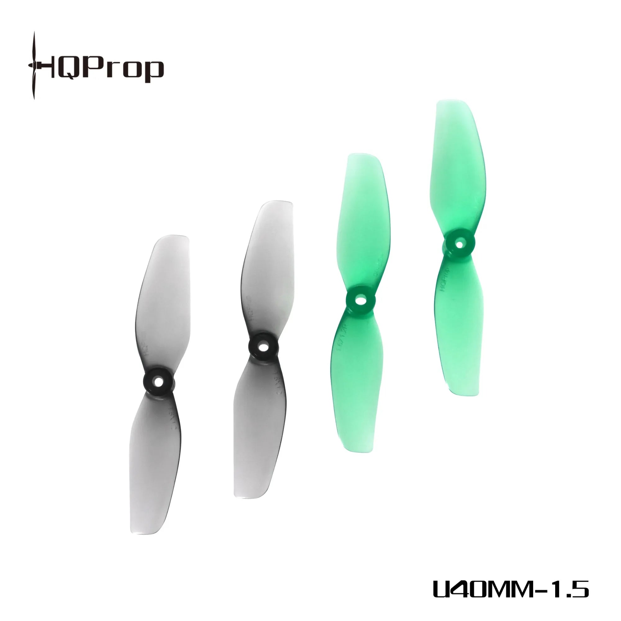 HQProp Ultralight Whoop Props 1.6X1.2 40MM 1.5mm Shaft Propellers (2CW+2CCW)