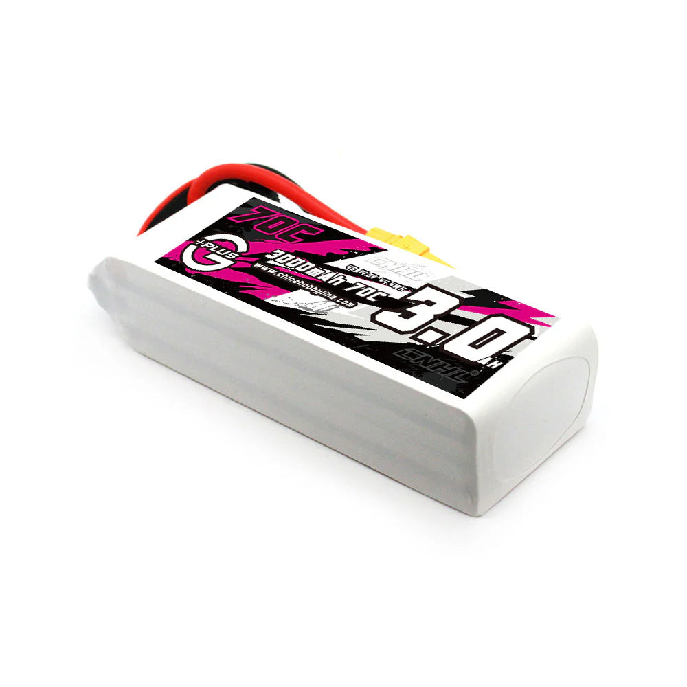 CNHL G+Plus 3000mAh 14.8V 4S 70C Lipo Battery XT90 [DG]
