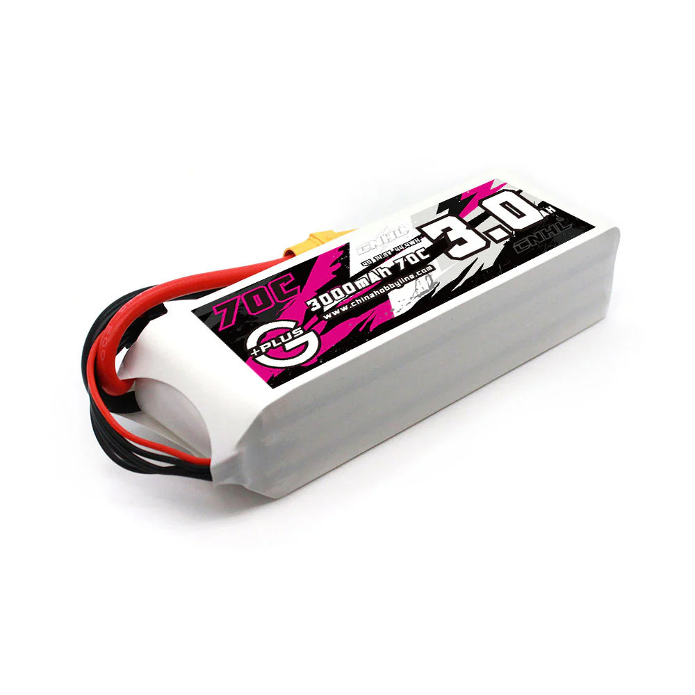 CNHL G+Plus 3000mAh 14.8V 4S 70C Lipo Battery XT90 [DG]