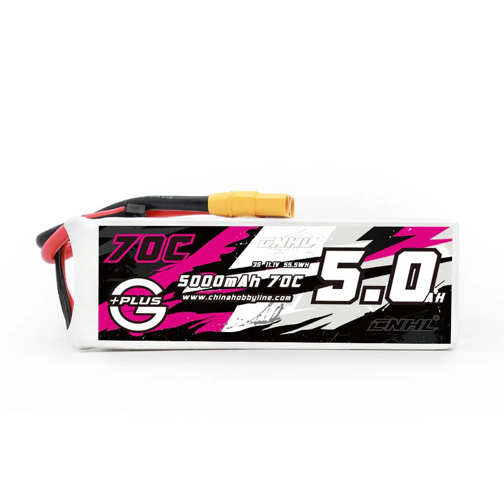 CNHL G+Plus 5000mAh 11.1V 3S 70C Lipo Battery XT90 [DG]
