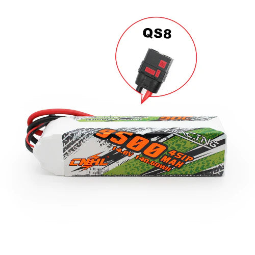 Chinahobbyline CNHL Racing Series 9500mAh 14.8V 4S 90C Lipo Battery with QS8 Plug [DG]
