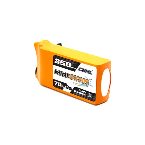 CNHL MiniStar 850mAh 7.4V 2S 70C Lipo Battery [DG]