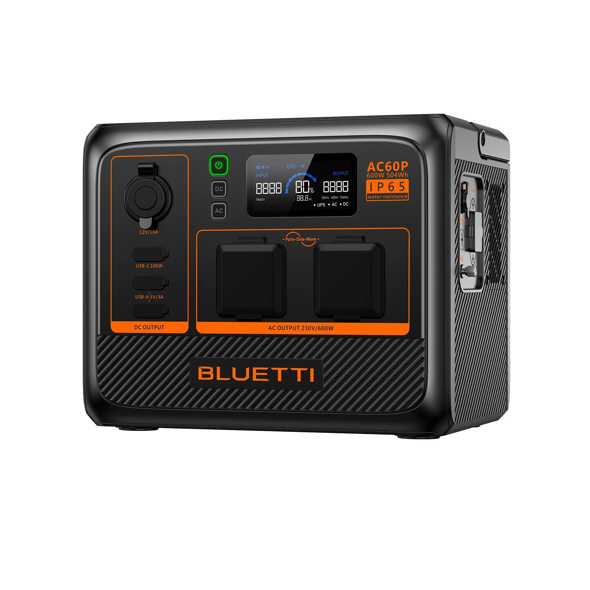 Bluetti AC60P 600w 504Wh Power Station [DG]