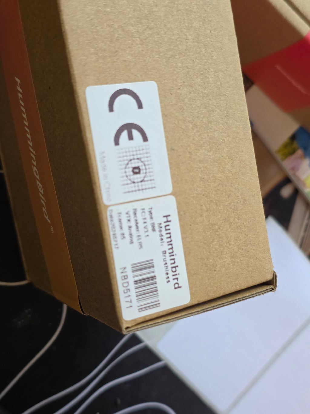 The actual returned Hummingbird V3 in this listing