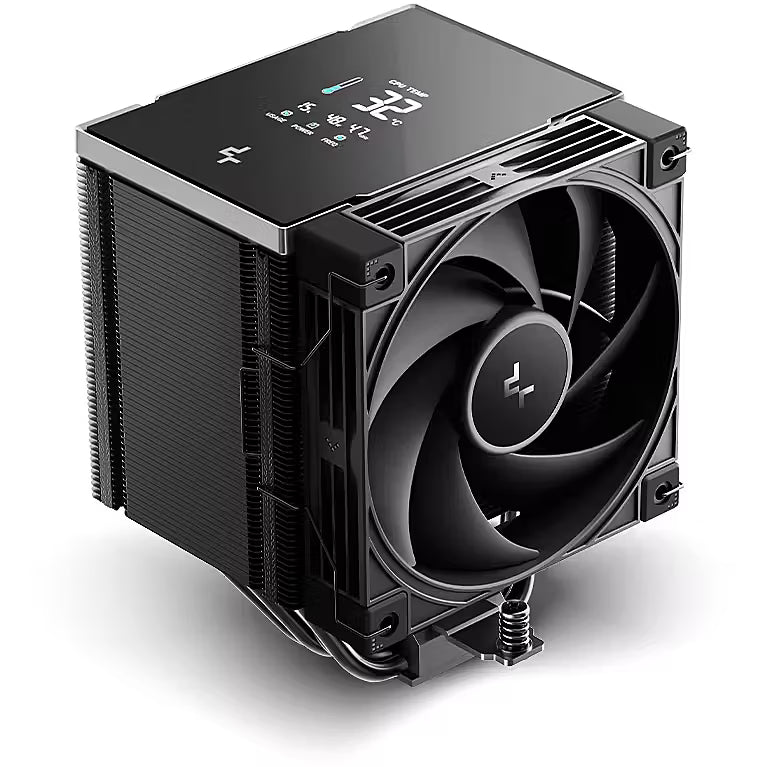 DeepCool AK500 G2 DIGITAL NYX AI Dynamic Adjustment CPU Cooler, Digital Display, 5 Heat Pipes, 4-pin PWM, Intel LGA1851/1700/1200/115x, AMD AM5/AM4 [PC]