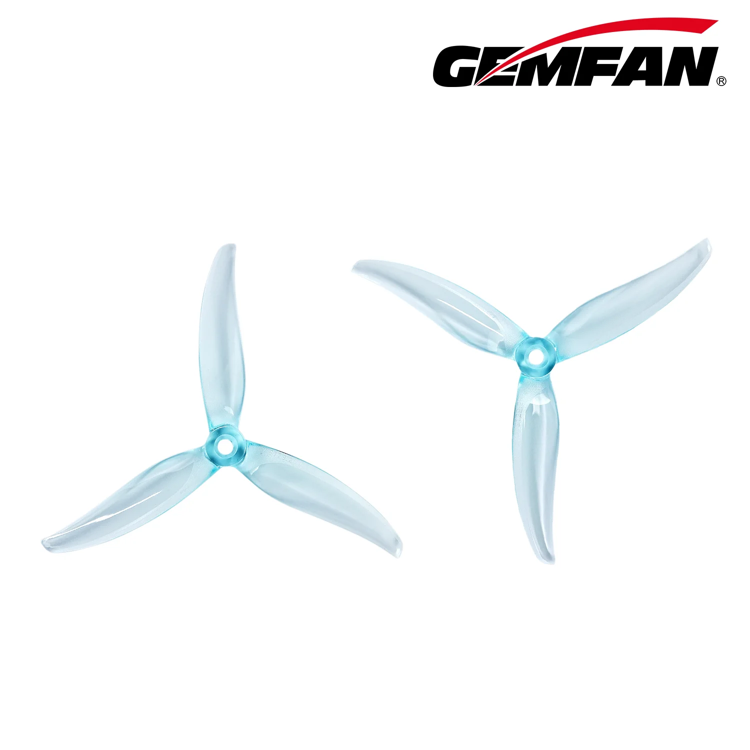 Gemfan MinJae 5129.2 3-Blade Prop (8CW & 8CCW) PC - Blue