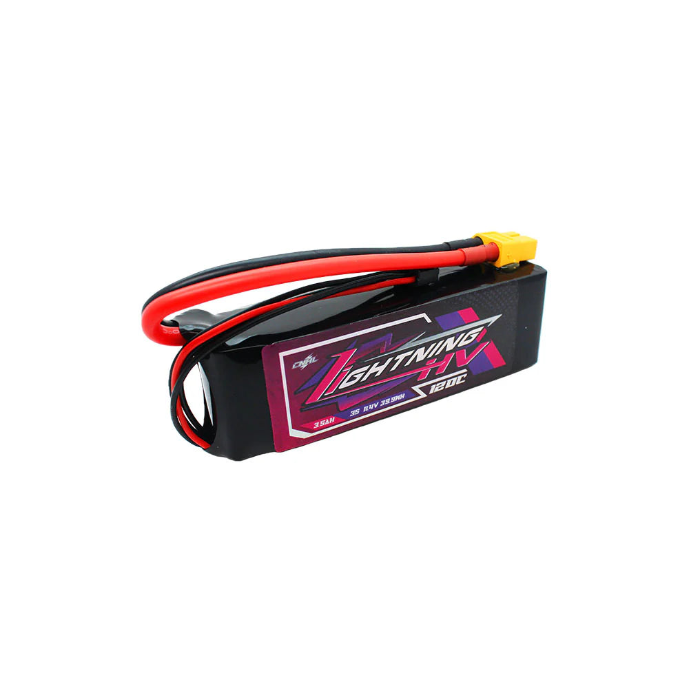 CNH Lightning LiHV 3500mAh 11.4V 3S 120C HV Lipo Battery [DG]