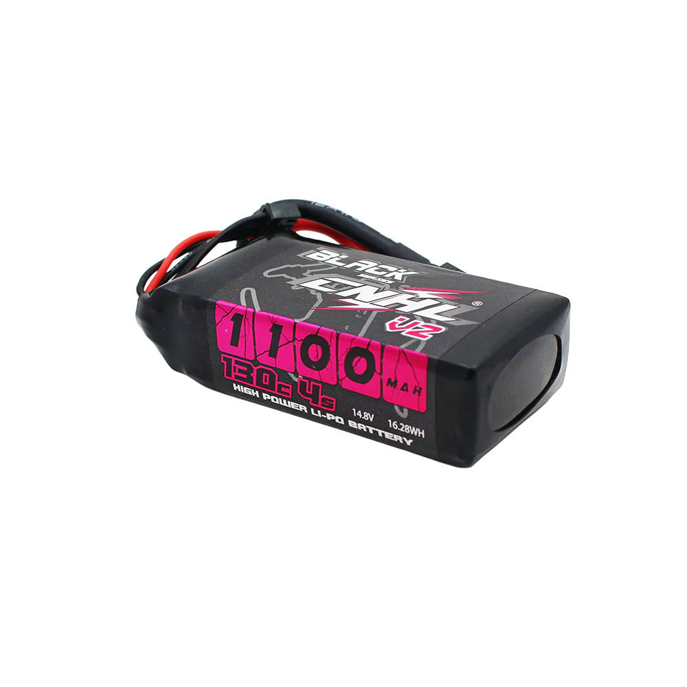 CNHL Black Series V2.0 1100mAh 14.8V 4S 130C Lipo Battery [DG]