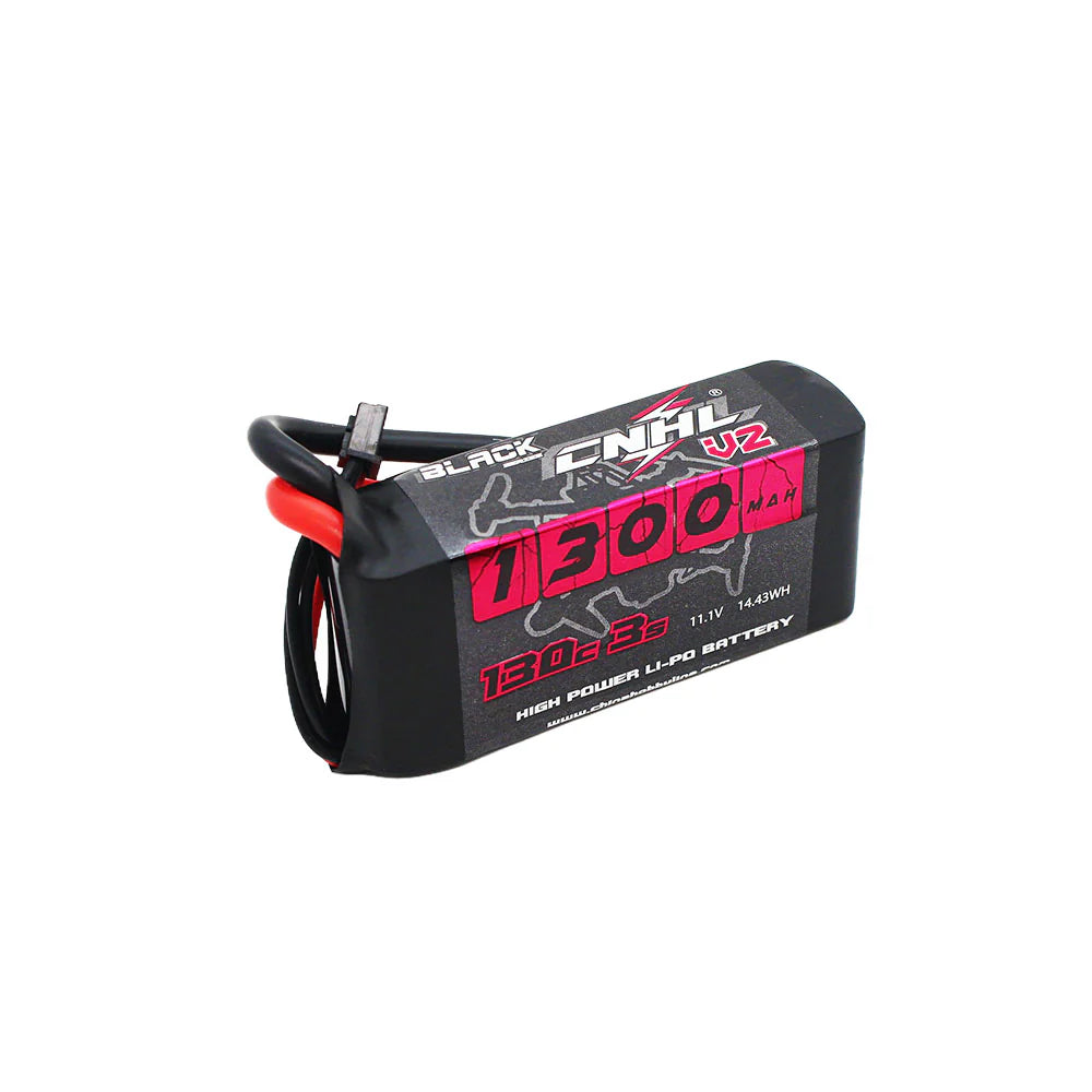 CNHL Black Series V2.0 1300mAh 11.1V 3S 130C Lipo Battery [DG]