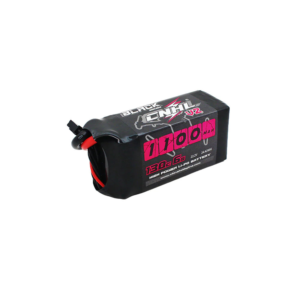 CNHL Black Series V2.0 1100mAH 22.2v 6S 130C Lipo Battery [DG]