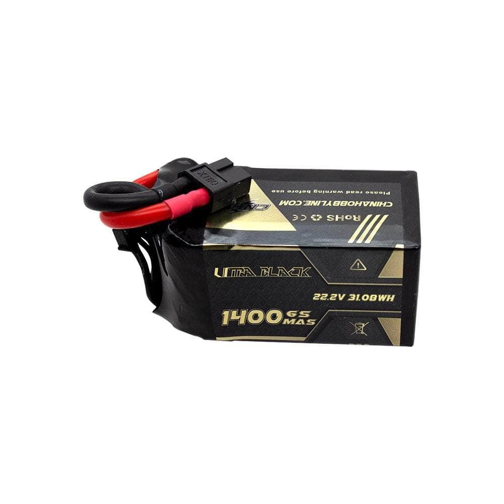 Chinahobbyline CNHL Ultra Black Series 22.2V 6S 1400mAh 150C LiPo Battery [DG]