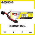 GAONENG GNB LiHV 2S 7.6V 380mAh 90C XT30 LiPo Battery [DG]