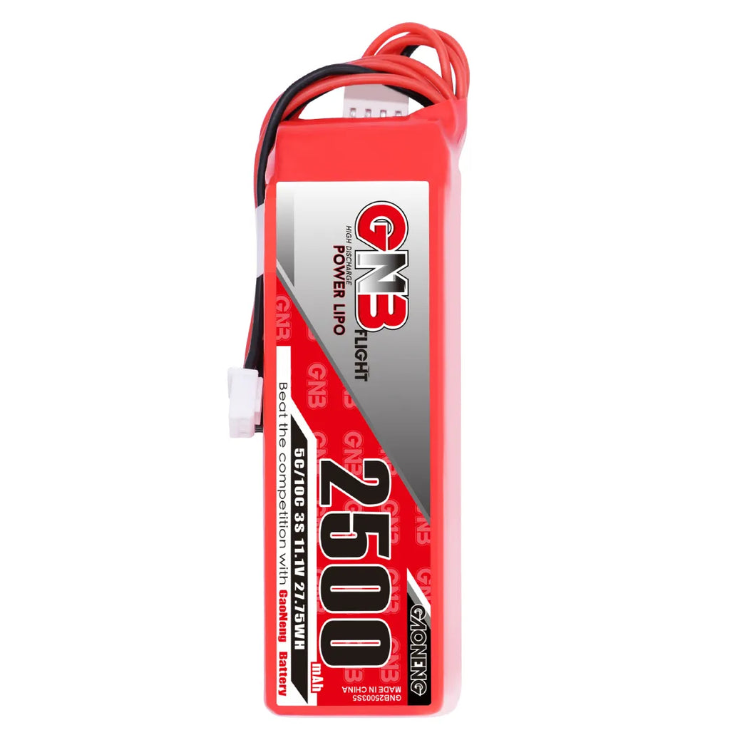 Taranis (X9D and old 2019 X9D plus) 2500mAh 3S 5C LiPo Battery [DG]