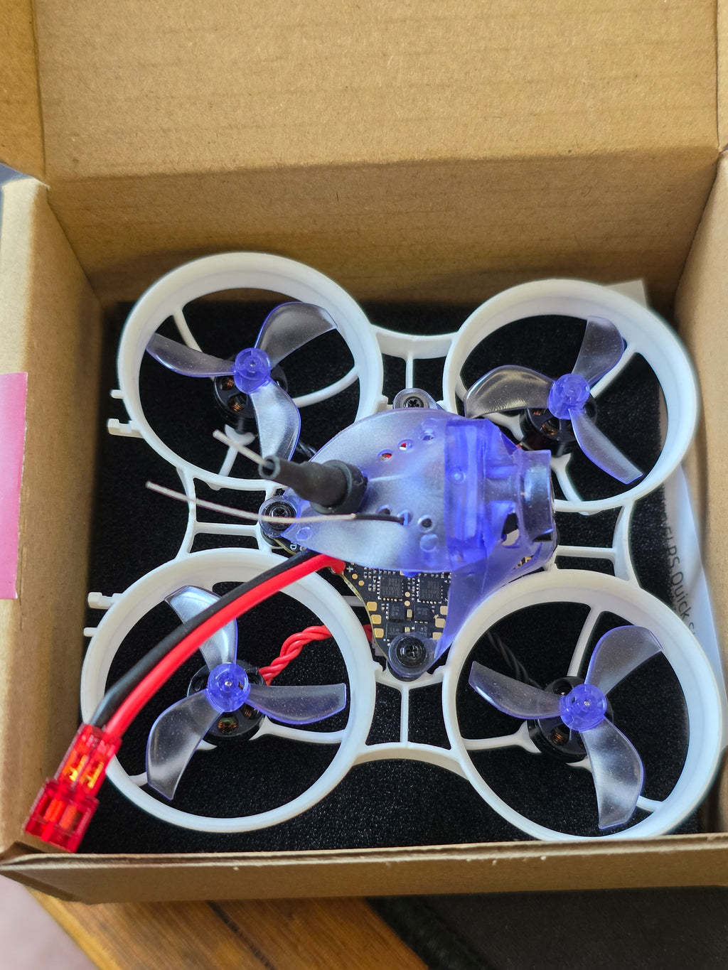 The actual returned Hummingbird V3 in this listing