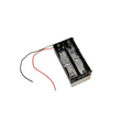 18650 Battery Charger Case with 2 wires Leads for 2x 18650 battery