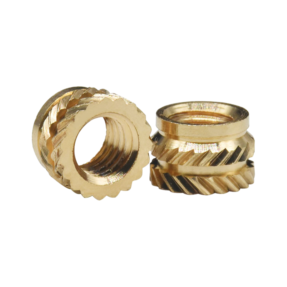 300 Piece M2, M3, M4 Threaded Knurled Brass Heat Set Insert Kit for 3D Printing