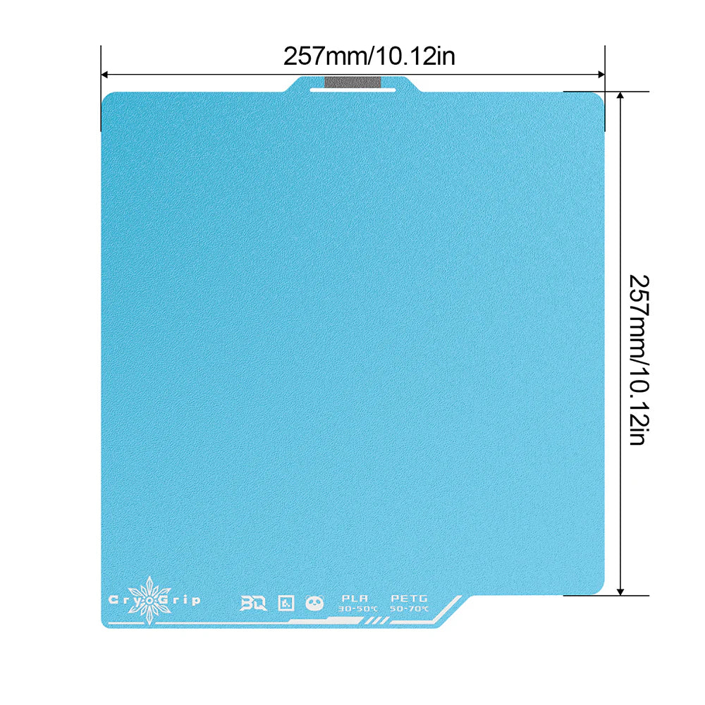 BIQU Panda CryoGrip Pro Double Sided Build Plate for Bambu X1/P1/A1 Series