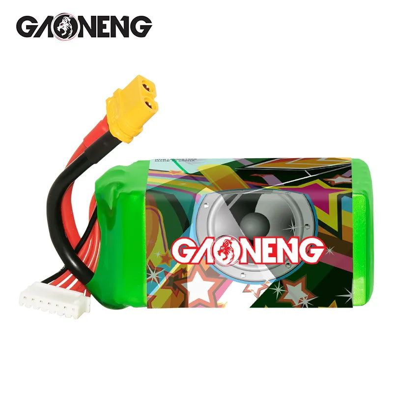 GAONENG GNB 6S 22.2V 1300mAh 120C XT60 LiPo Battery [DG]