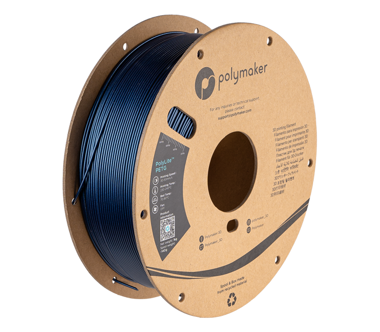 Polymaker PolyLite PETG 1.75mm Filament 1kg
