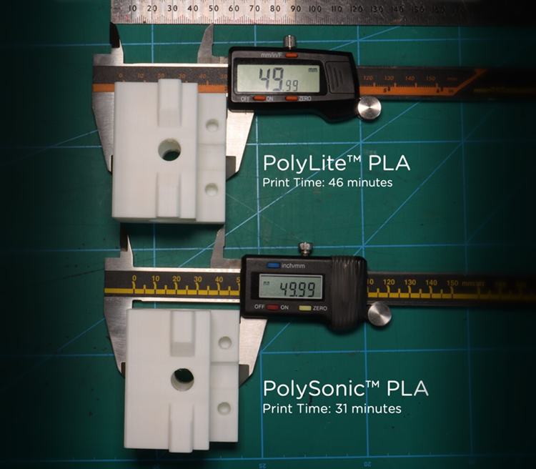Polymaker PolySonic PLA High Speed Filament 1.75mm 1kg