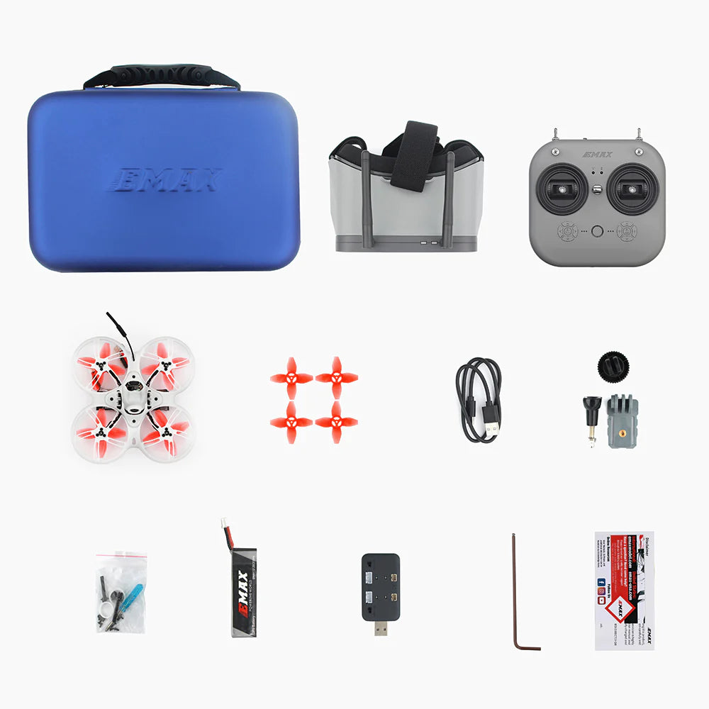 EMAX Tinyhawk III Plus Indoor Analog FPV Racing Drone Kit (RTF) [DG]